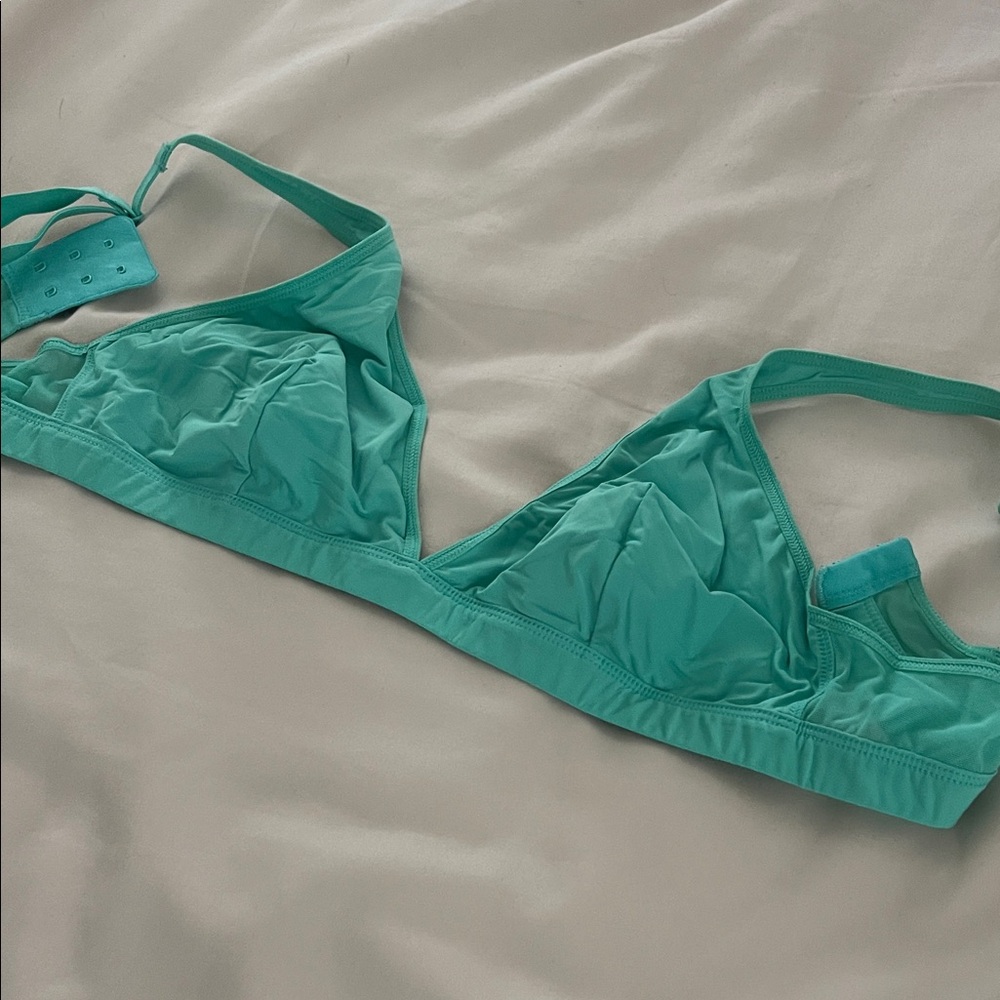 Elegant Teal Bra for Women